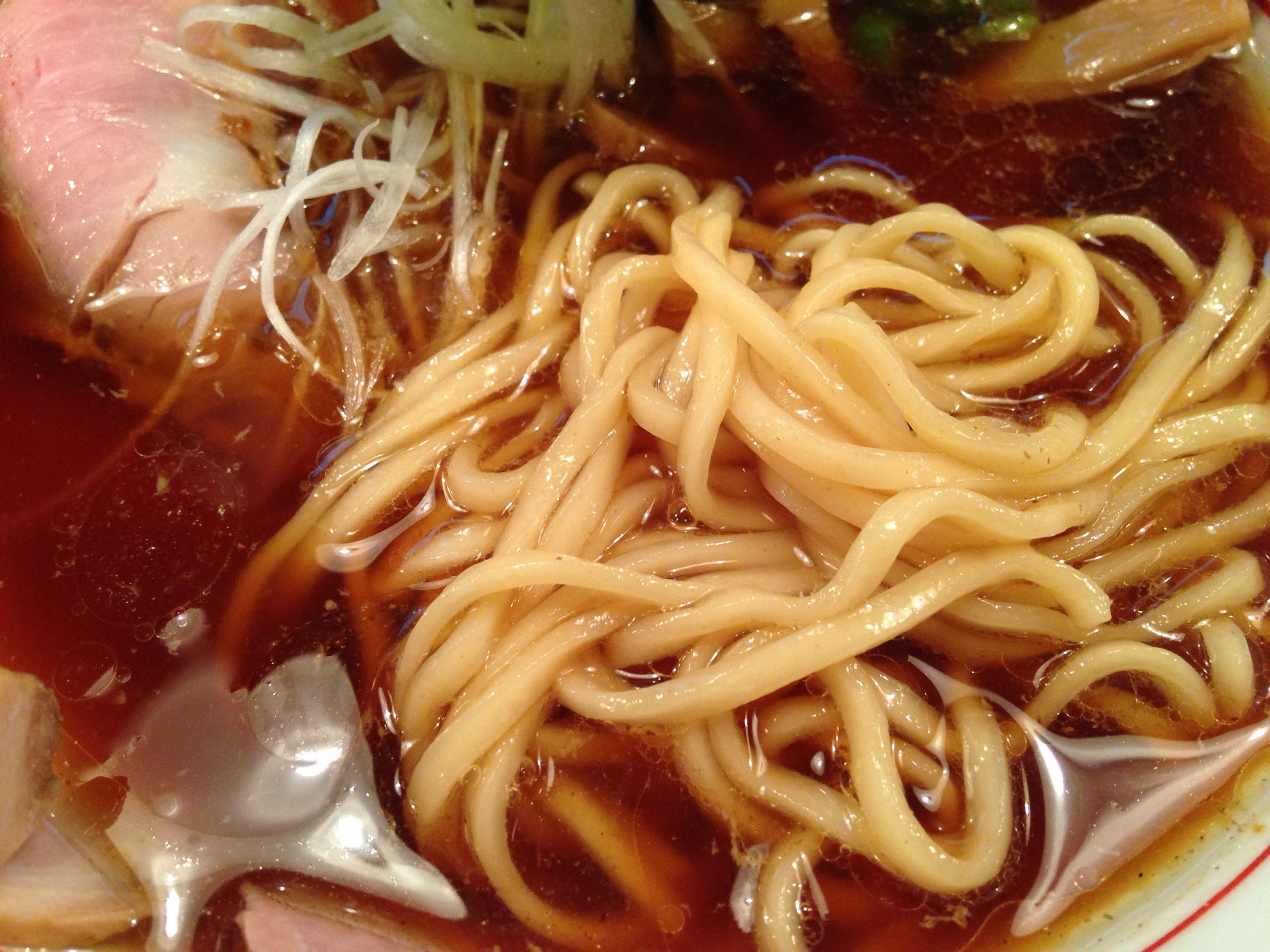 中華そばの麺